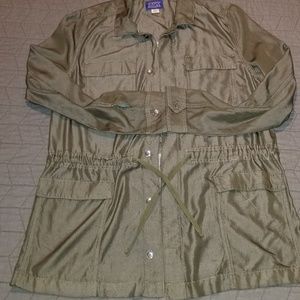 NWOT Green olive jacket